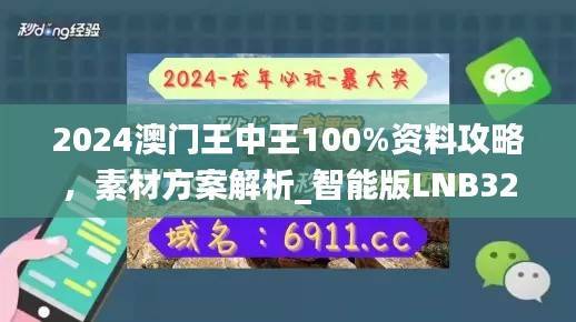 2024澳门王中王100%资料攻略,素材方案解析_智能版LNB323.8