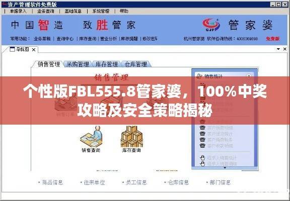 个性版FBL555.8管家婆,100%中奖攻略及安全策略揭秘