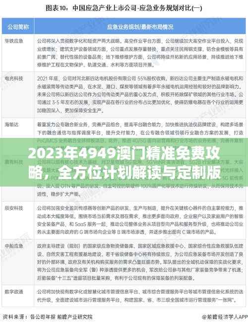 2023年4949澳门精准免费攻略,全方位计划解读与定制版RZY90.01赏析
