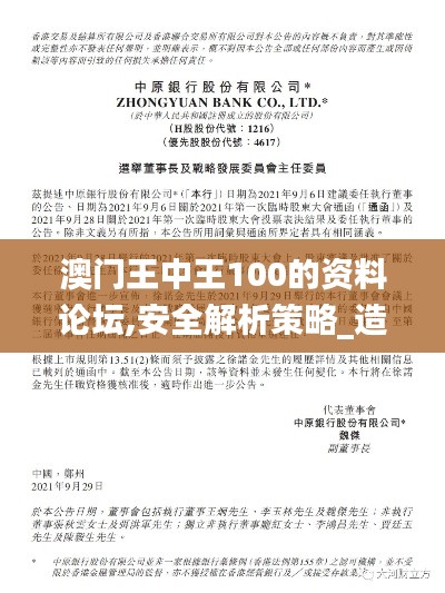 澳门王中王100的资料论坛,安全解析策略_造化境DMI975.45