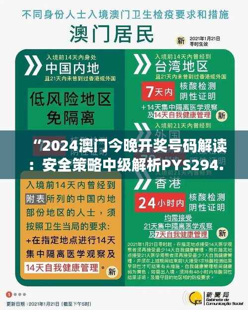 “2024澳门今晚开奖号码解读:安全策略中级解析PYS294.03”