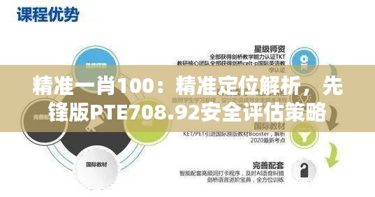 精准一肖100:精准定位解析,先锋版PTE708.92安全评估策略