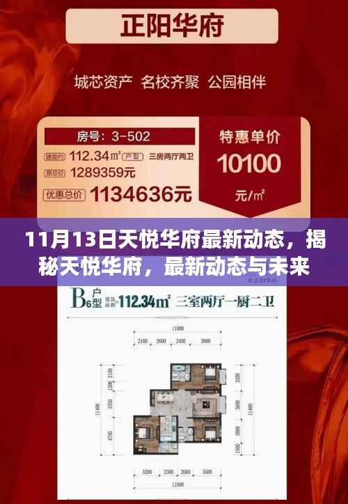 揭秘天悦华府最新动态与未来展望,11月13日专刊发布