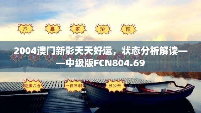 2004澳门新彩天天好运,状态分析解读——中级版FCN804.69