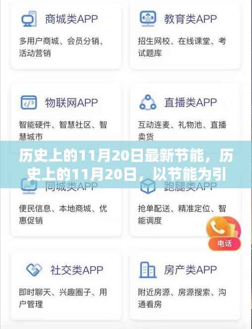 历史上的11月20日,节能点燃希望之光,激发自信与成就闪耀未来