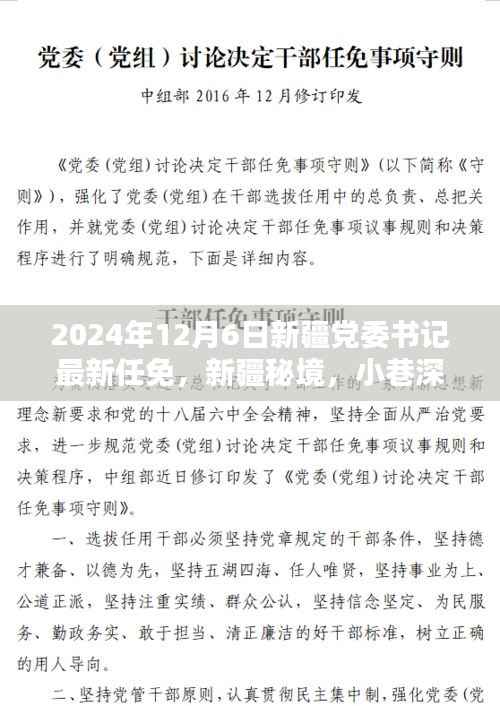 新疆秘境,小巷特色小店与党委书记最新任免揭晓于2024年12月6日