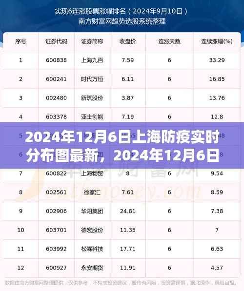 最新指南,2024年12月6日上海防疫实时分布图查询流程详解