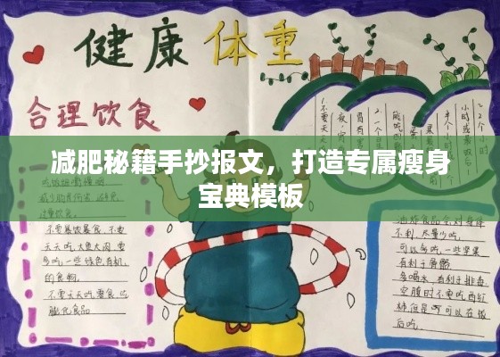 减肥秘籍手抄报文,打造专属瘦身宝典模板