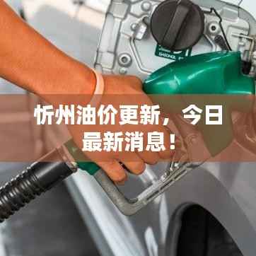 忻州油价更新,今日最新消息!