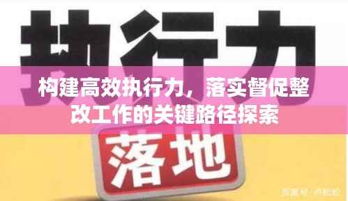 构建高效执行力,落实督促整改工作的关键路径探索